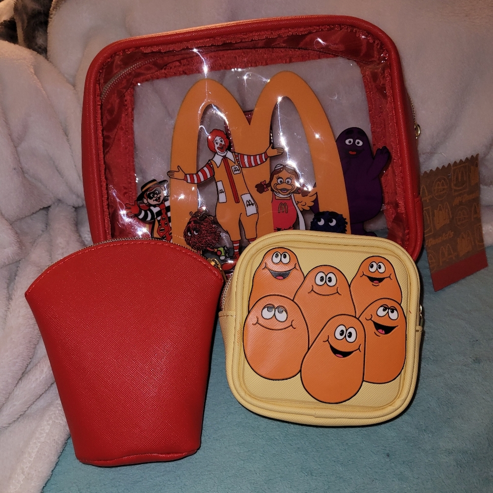3 piece McDonald's Cosmetic bag set, very RARE NWT - Picture 4 of 4